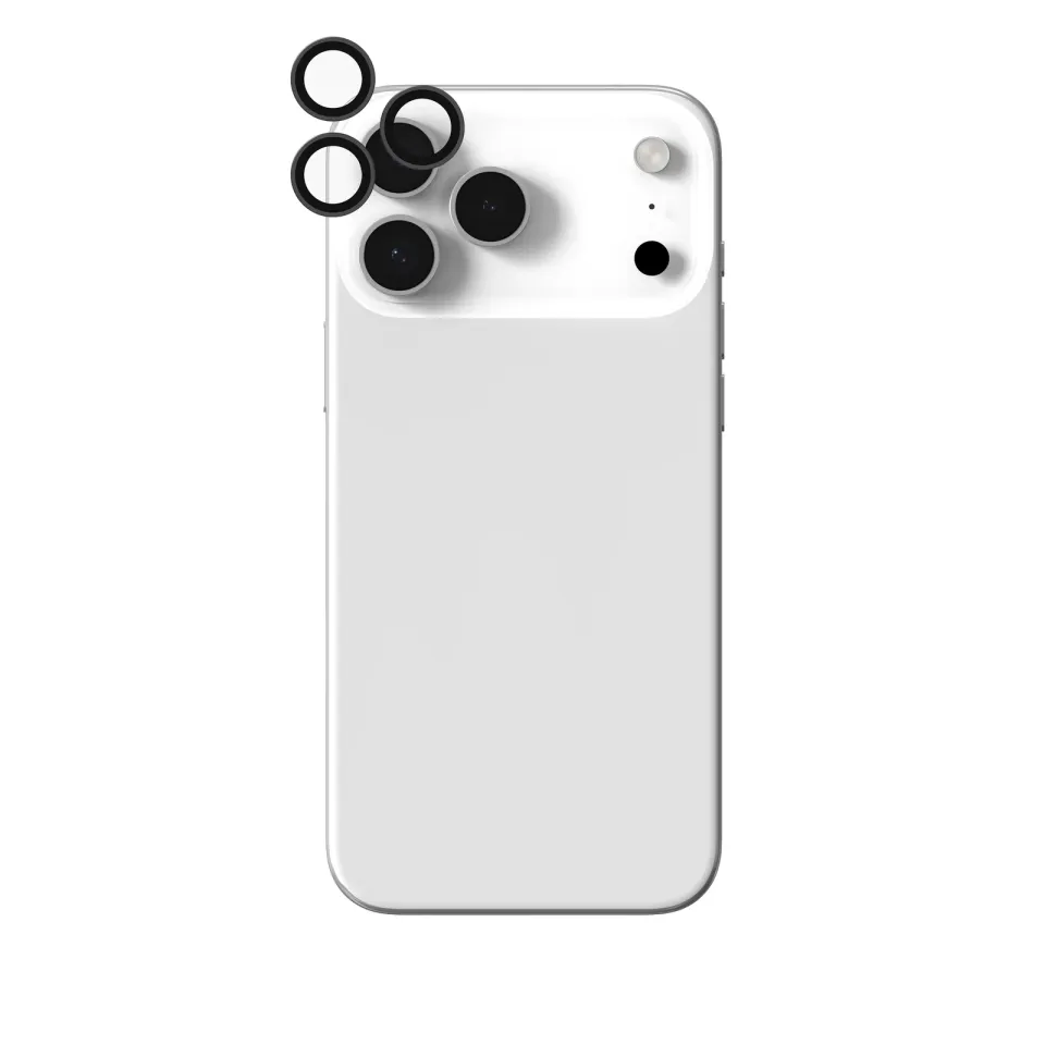 ZAGG Ochranná čočka Premium pro Apple 17 Pro/Pro Max/16 Pro/Pro Max/15 Pro/Pro Max - stříbrná