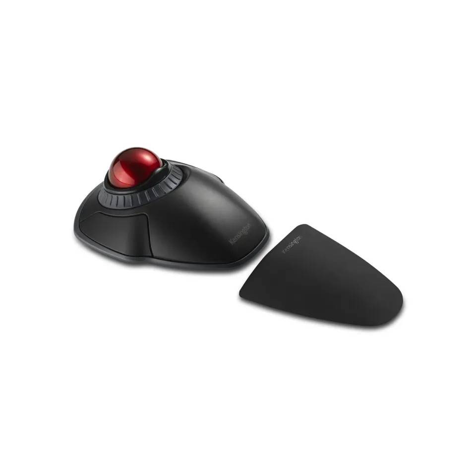 Kensington Orbit bezdrátový trackball s rolovacím kroužkem - černá