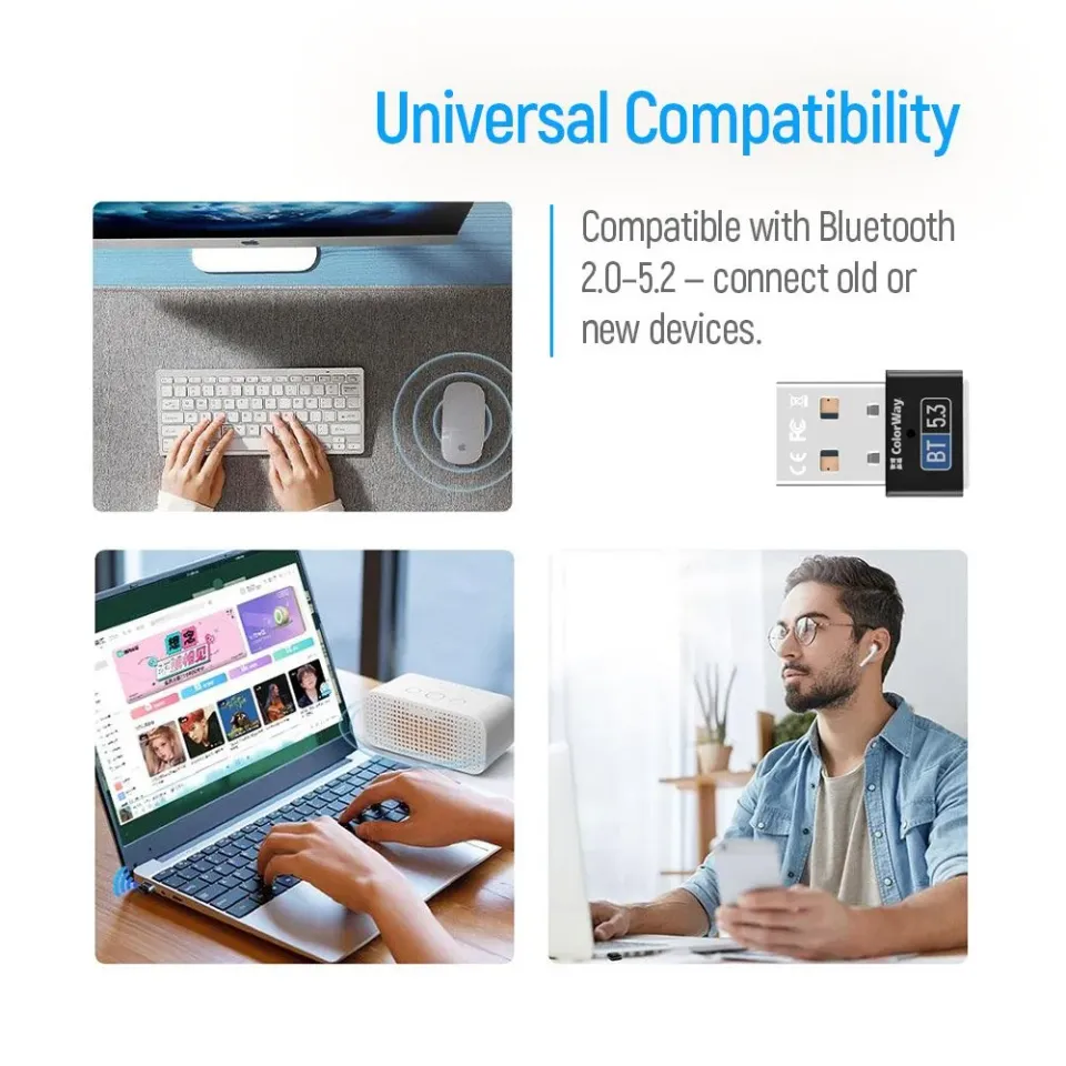 Colorway Bluetooth BT 5.3 Adaptér/ USB-A