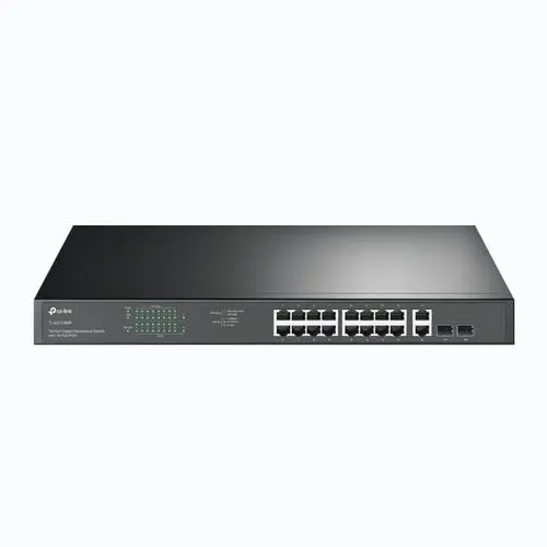 TP-LINK TL-SG1218MP 18-portový gigabitový switch do racku s 16-portovým PoE+ napájením