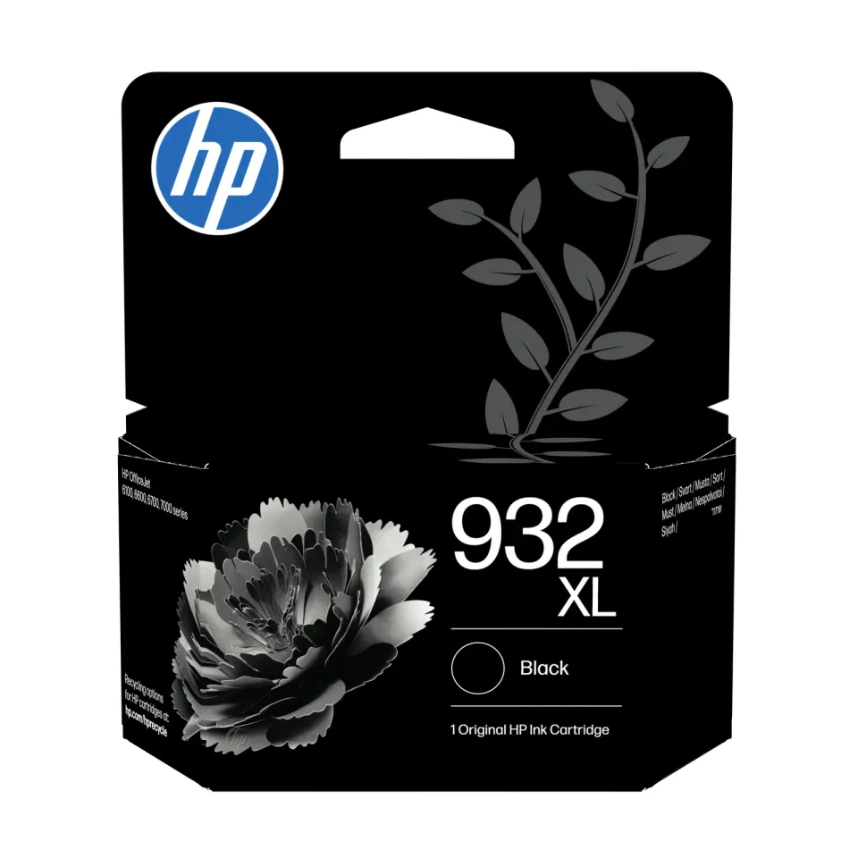 HP CN053AE originální náplň černá č.932XL velká (cca 1000 stran, black, pro OJ 6700, OJ 7610, 7612)