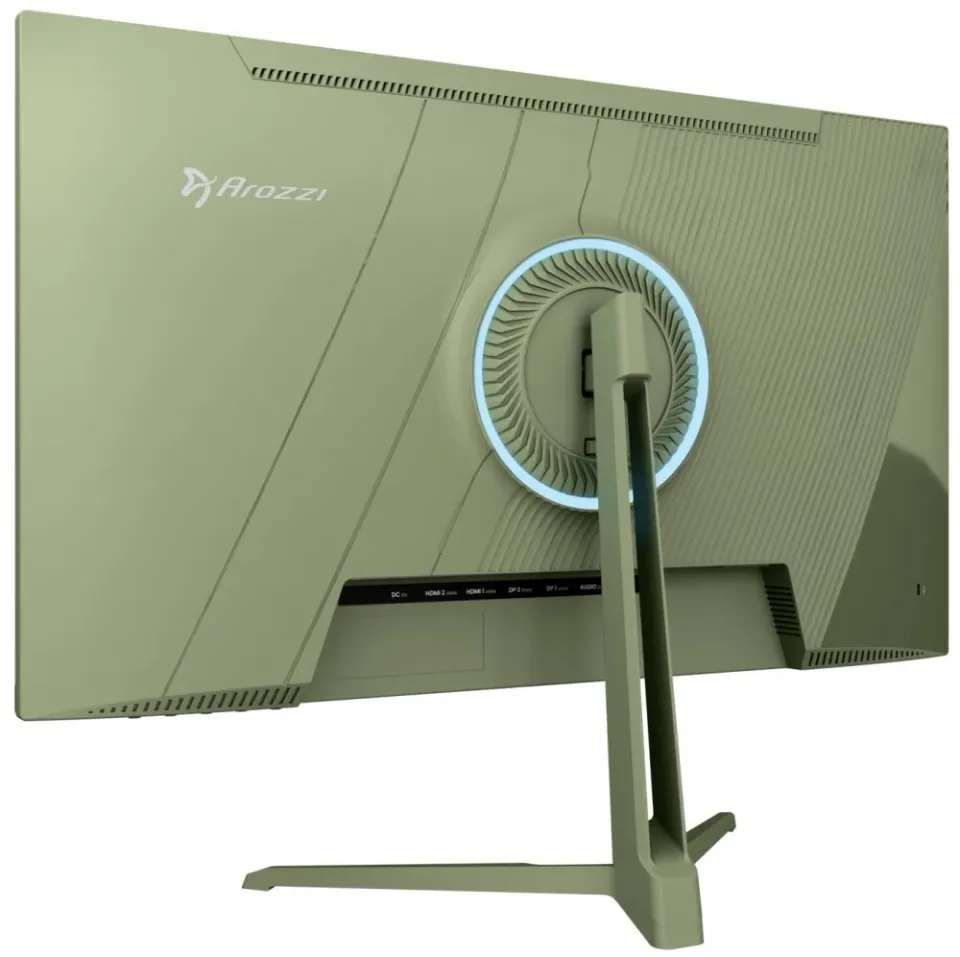 AROZZI NOVA herní monitor 24,5" 25T1K400 Forest Green/ LED/ IPS/ 1920x1080/ 400Hz/ 1000:1/ 1ms/ 2xHDMI/ 2xDP/ zelený