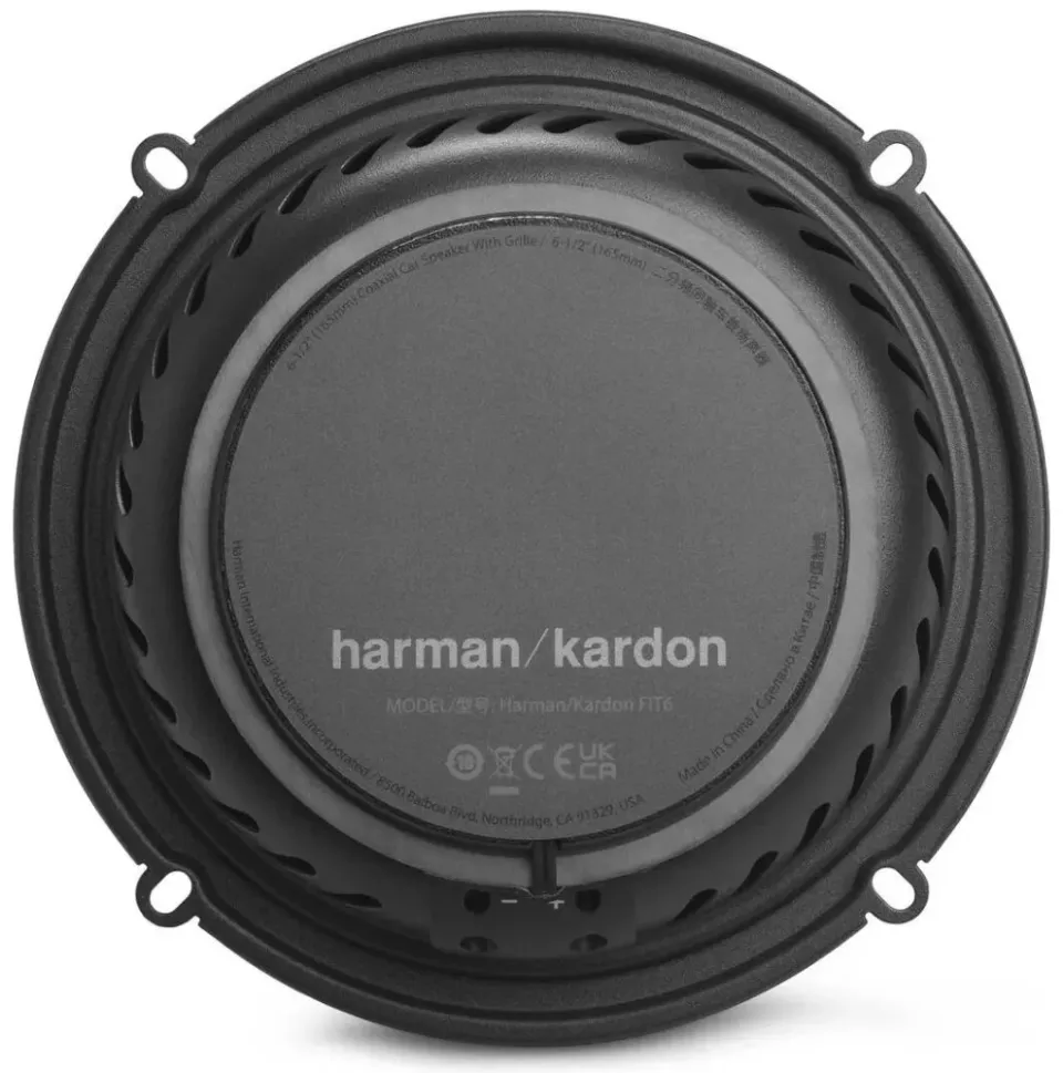 Harman/Kardon FIT6 / koaxiální reproduktor 165mm, 45/360W, 92dB, 58Hz–40kHz, 4ohm