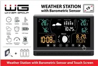 WG - Meteostanice WG3 s venkovním čidlem, černá