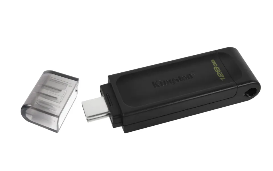 KINGSTON 128GB USB-C 3.2 Gen 1 DataTraveler 70