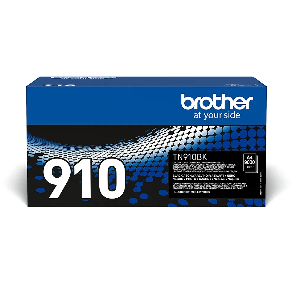 Brother - TN-910BK, toner černý (až 9 000 stran)