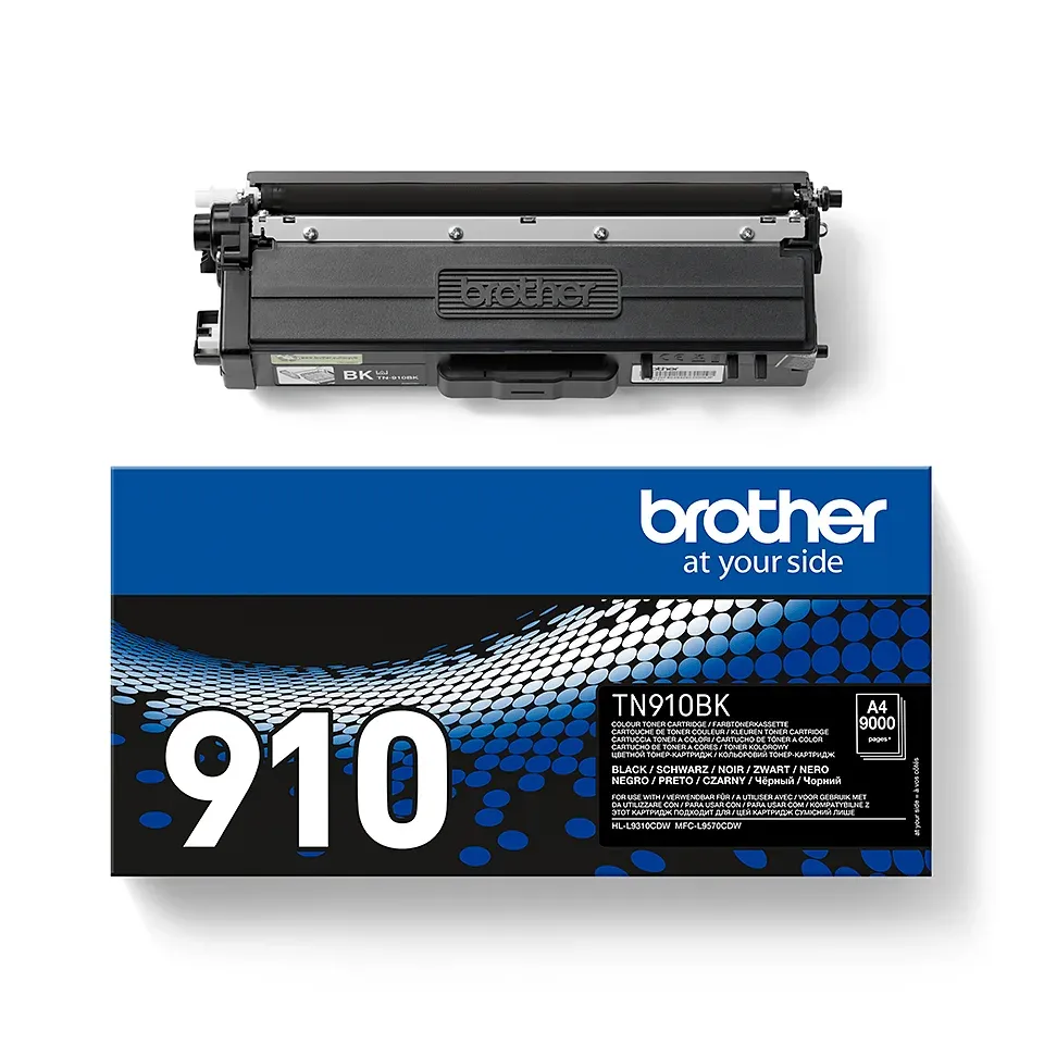 Brother - TN-910BK, toner černý (až 9 000 stran)