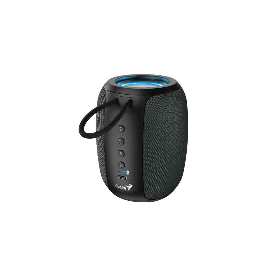 Genius SP-915BT Reproduktor, bezdrátový, Bluetooth, 5W, LED podsv.,USB-C,výdrž a