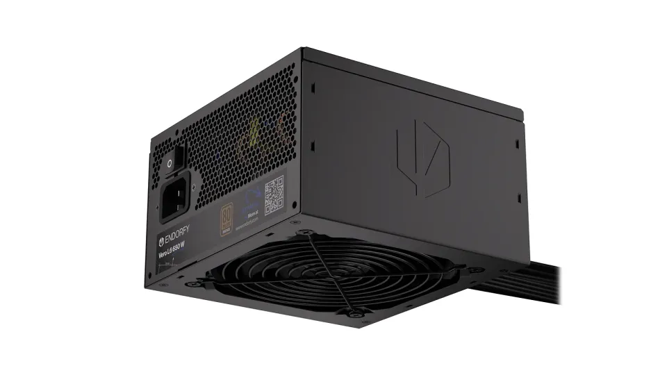 Endorfy Vero L6 Bronze, Zdroj, ATX 3.1, 650W, aktivní PFC, 120mm ventilátor, PCI