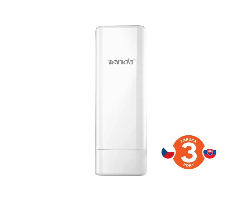 Tenda O3 Outdoor CPE 2,4 GHz WiFi N150, 150Mb/s, 12 dBi, IP65, pasivní PoE výhybka + adaptér