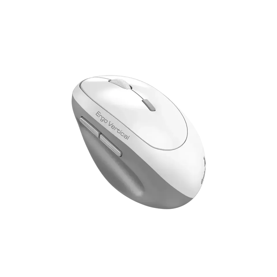 Genius Ergo 8350S, Myš, bezdrátová, optická, vertikální, 2400DPI, 6 tlačítek, ti