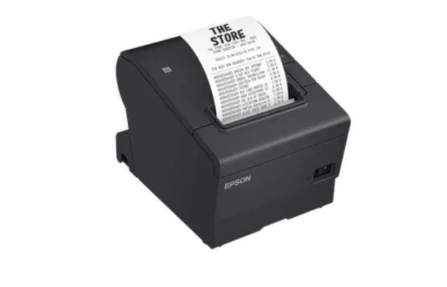 Epson TM-T88VII (112) – termální tiskárna účtenek 80 mm, 500 mm/s, USB, Ethernet, RS-232, zdroj, černá