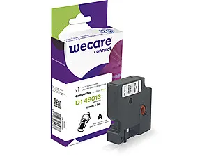 WECARE ARMOR páska kompatibilní s DYMO S0720600 ,White/Transparent, 12mm*7m