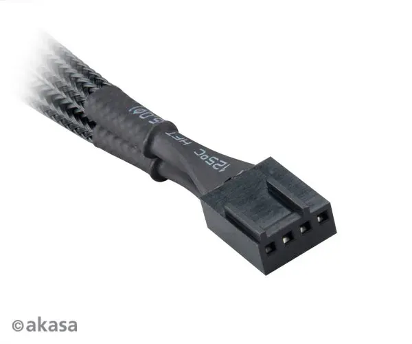AKASA - PWM rozbočovač ventilátoru - 4-pin