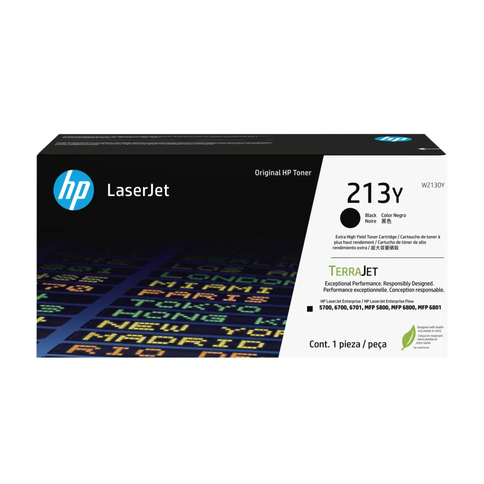 HP 213Y Černá originální tonerová kazeta HP LaserJet s extravysokou výtěžností