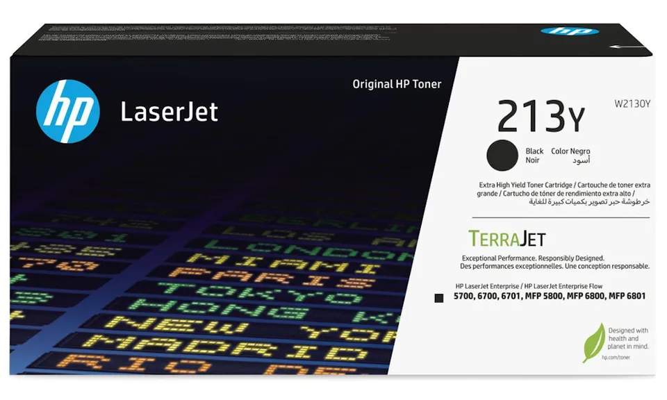 HP 213Y Černá originální tonerová kazeta HP LaserJet s extravysokou výtěžností