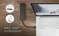 i-Tec USB3.0 HUB 4port, pasivní, SLIM