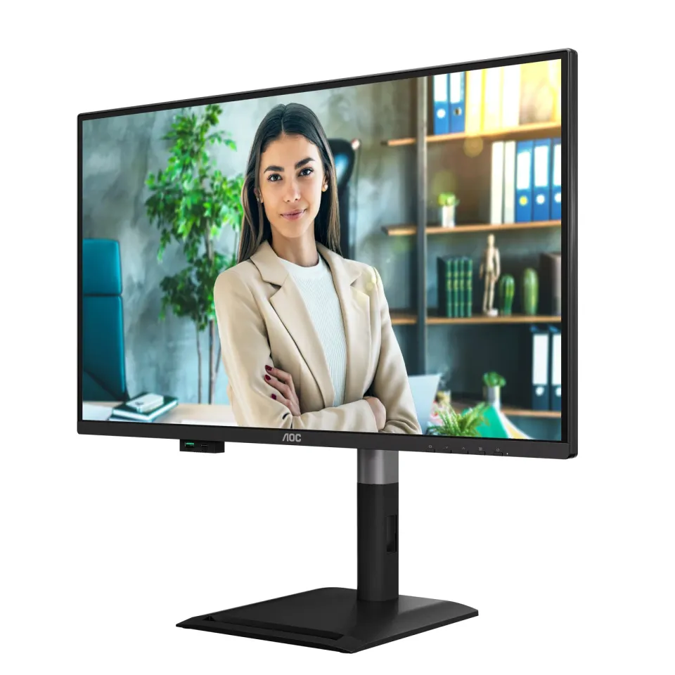 AOC LCD Q27P4CV 27" IPS/2560x1440@120Hz/4ms/350cd/HDMI/DP/4xUSB/USB-C dock/RJ45/