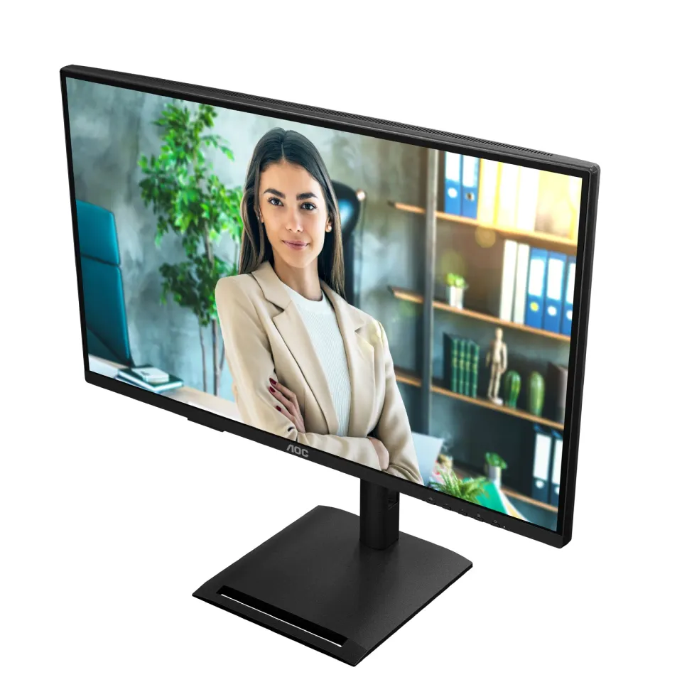 AOC LCD Q27P4CV 27" IPS/2560x1440@120Hz/4ms/350cd/HDMI/DP/4xUSB/USB-C dock/RJ45/