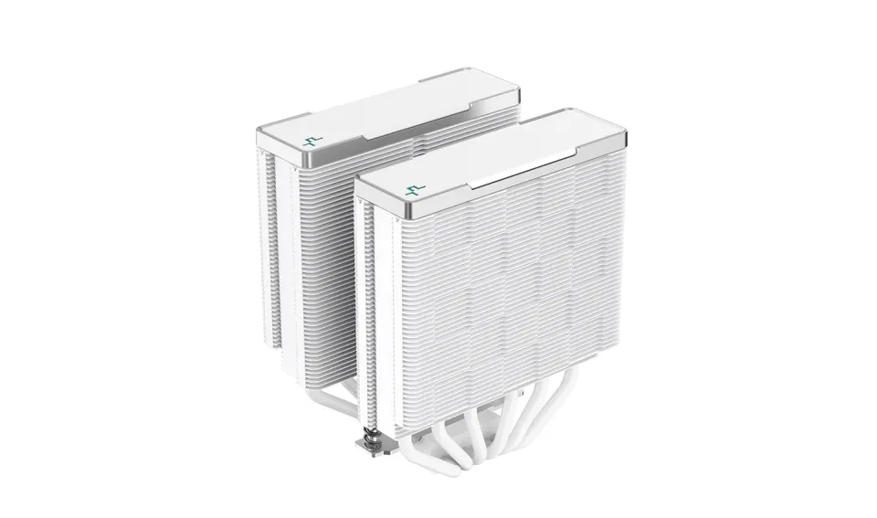 DEEPCOOL chladič AK620 / 2x120mm fan / 6x heatpipes / pro Intel i AMD / bílý