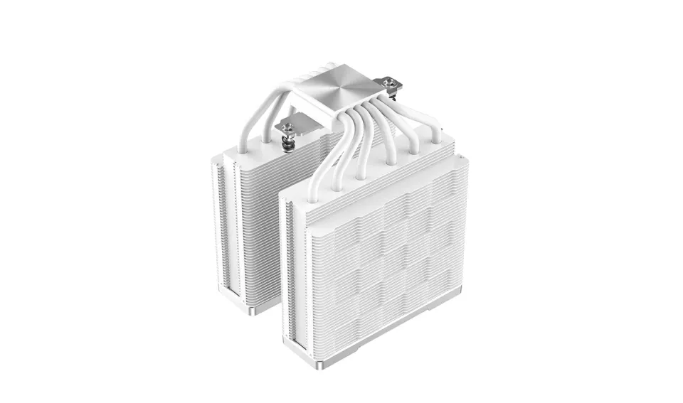 DEEPCOOL chladič AK620 / 2x120mm fan / 6x heatpipes / pro Intel i AMD / bílý