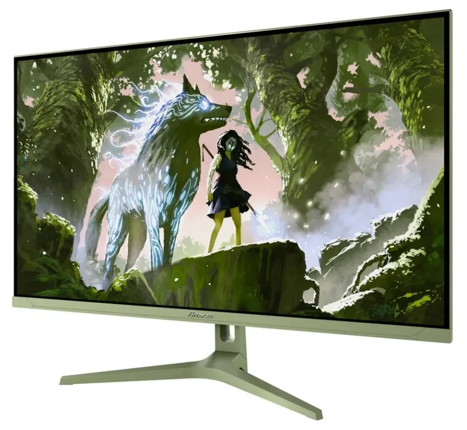 AROZZI NOVA herní monitor 32" 32T2K180 Forest Green/ LED/ 2560x1440/ 180Hz/ IPS/ 1000:1/ 1ms/ 2xHDMI/ DP/ mechově zelený