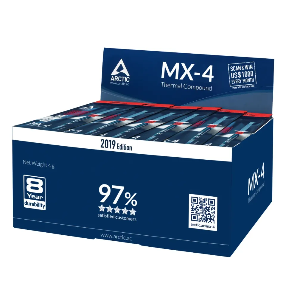 ARCTIC MX-4 2019 Edition teplovodivá pasta - 4g
