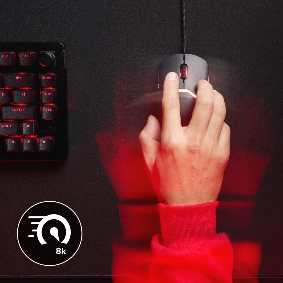 HyperX Pulsefire Saga - Gaming Mouse (černá)- Myš
