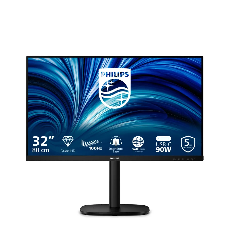 Philips LCD 32B2U3601 31,5" IPS/2560x1440@100Hz/4ms/350cd/HDMI/DP/4xUSB/USB-C/RJ