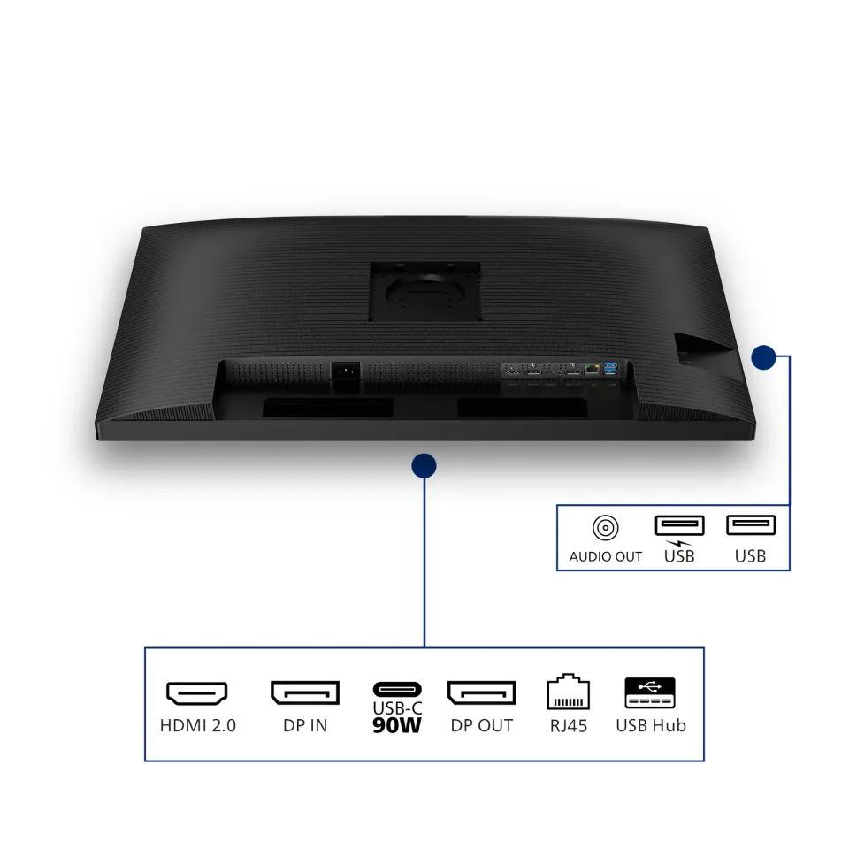 Philips LCD 32B2U3601 31,5" IPS/2560x1440@100Hz/4ms/350cd/HDMI/DP/4xUSB/USB-C/RJ