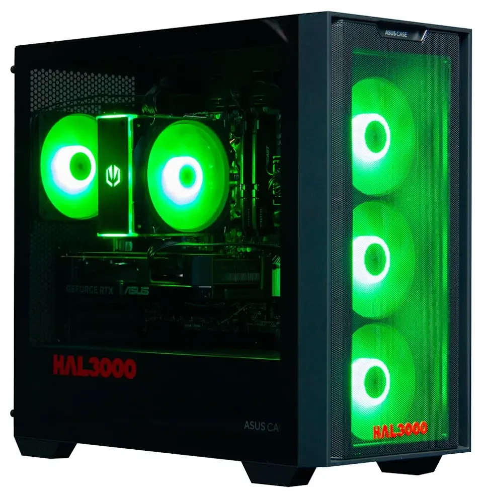 HAL3000 Online Gamer / AMD Ryzen 5 7600/ 32GB DDR5/ RTX 5060/ 1TB PCIe4 SSD/ WiFi/ W11