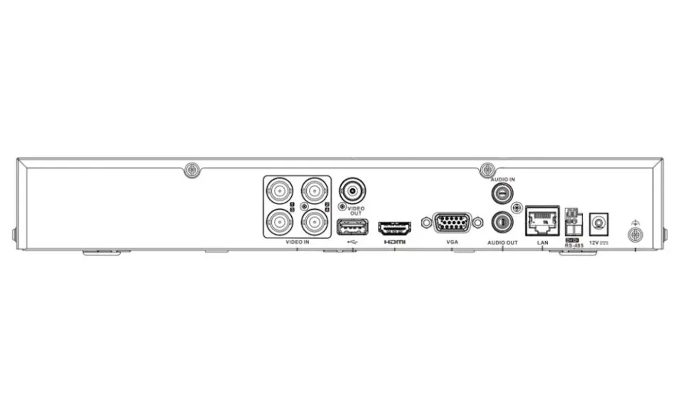 Hikvision iDS-7204HQHI-M1/XT - 4 kanálový AcuSense TurboHD hybrid