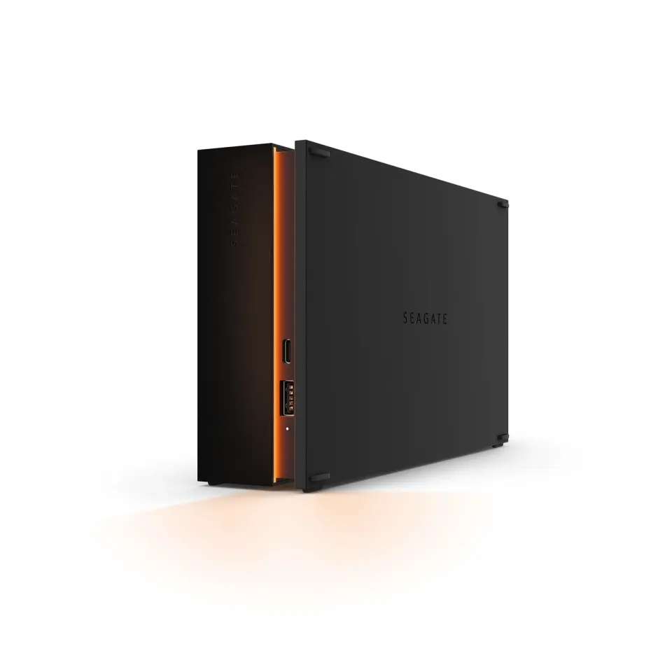 Seagate FireCuda Gaming Hub, 8TB externí HDD, 3.5", USB 3.2, černý