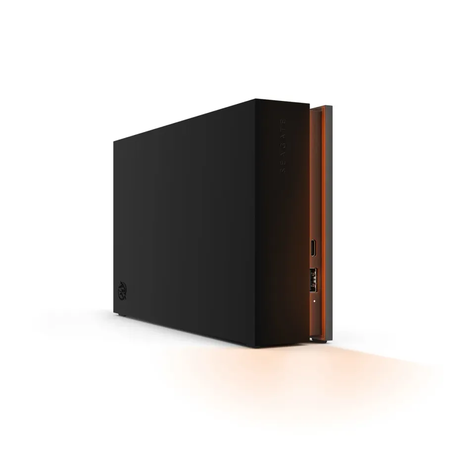 Seagate FireCuda Gaming Hub, 8TB externí HDD, 3.5", USB 3.2, černý