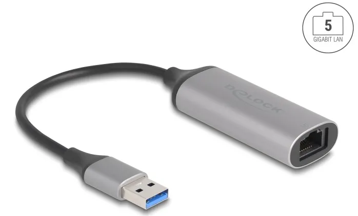 Delock USB Typ-A 5 Gigabit LAN adaptér