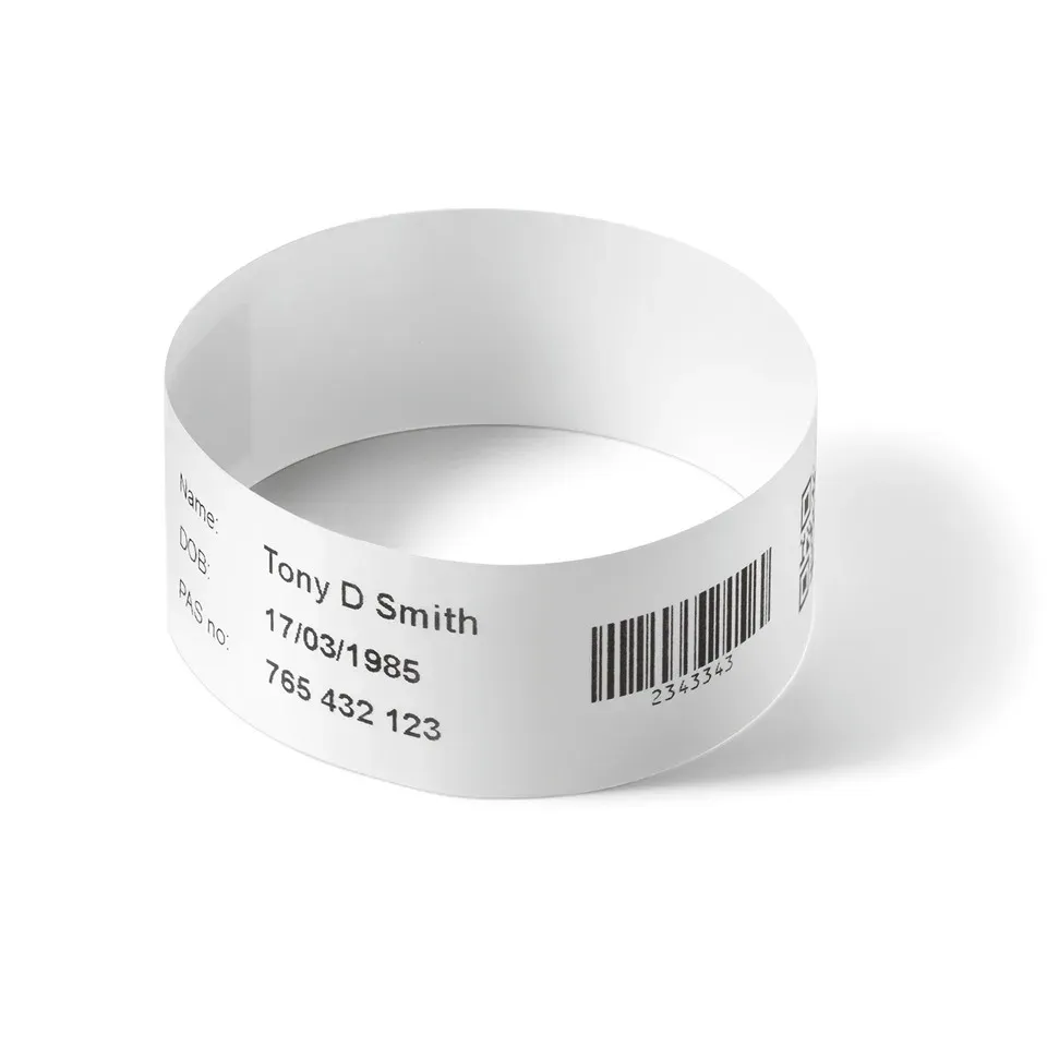 Brother - BWE-AB279-PW - náramky pro dospělé, adhesive 279mm x 25mm, box s 5-ti