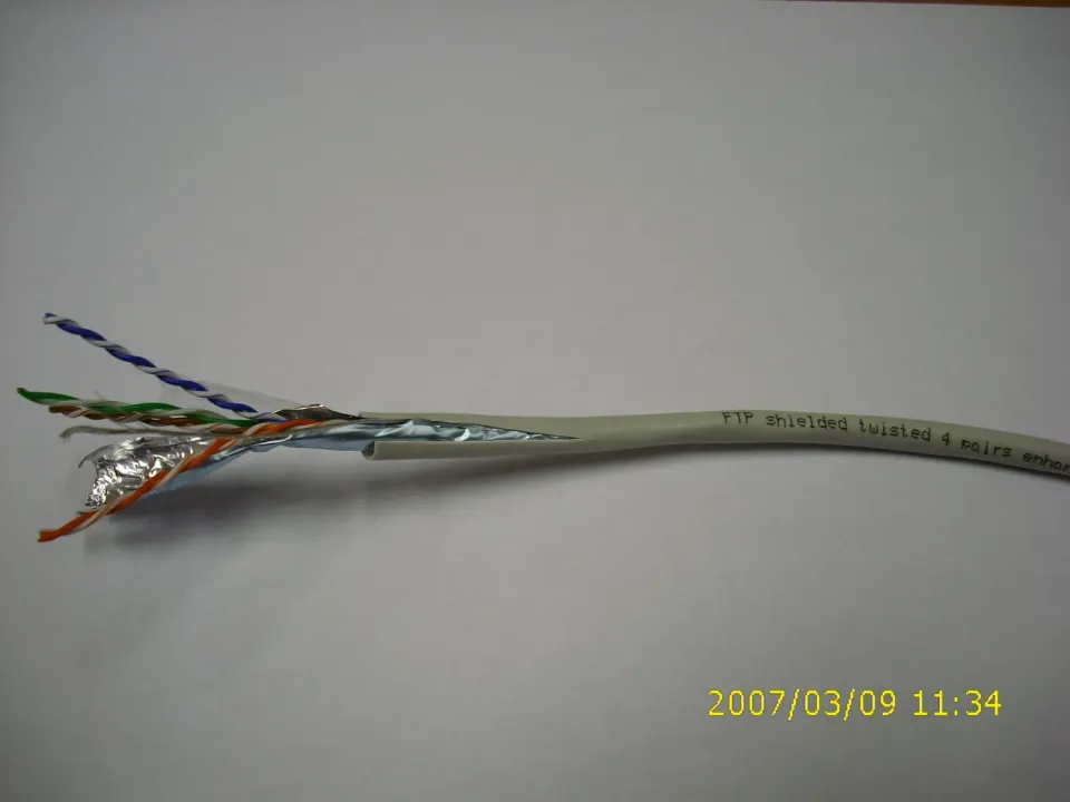 DATACOM FTP Cat5e PVC kabel 305m (lanko) šedý