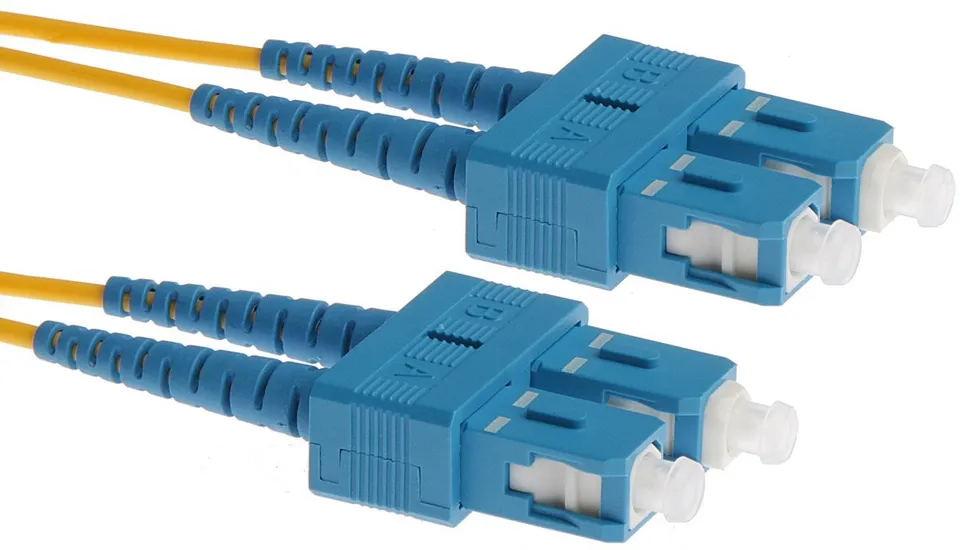 Masterlan optický patch cord, SCupc/SCupc, Duplex, Singlemode 9/125, 20m