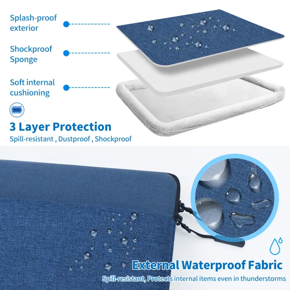 Taška na notebook Seine Scene Valence sleeve 16" - modrá