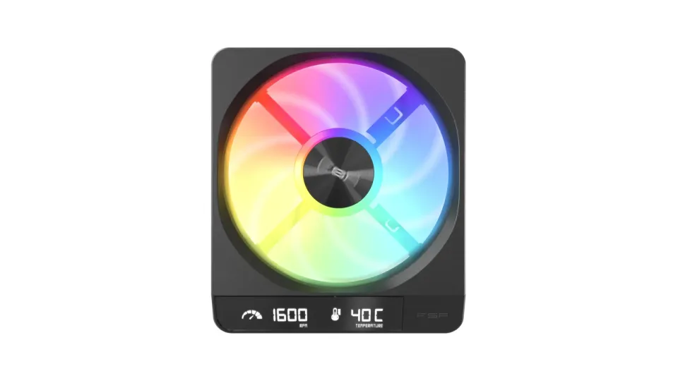 FSP Ventilátor ZENFAN-BA, A.RGB, Black
