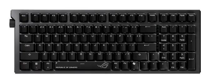 ASUS klávesnice ROG Strix Morph 96 WL, Mechanická, Bezdrátová, US, černá