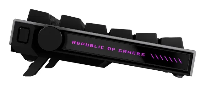 ASUS klávesnice ROG Strix Morph 96 WL, Mechanická, Bezdrátová, US, černá