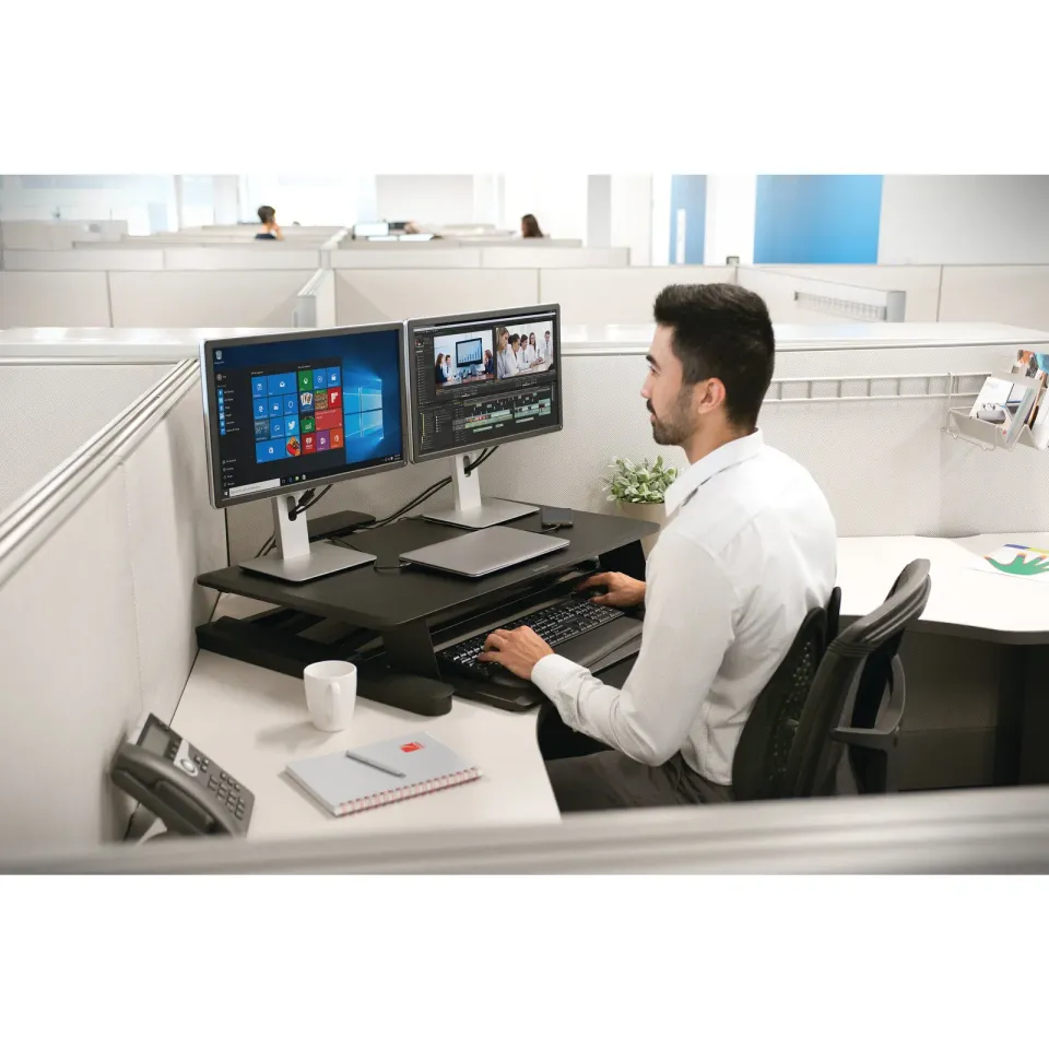 Kensington SmartFit® Sit Stand Desk