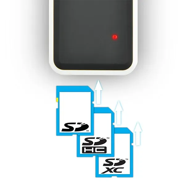 AXAGON CRE-X1, USB 2.0 externí MINI čtečka 5-slot ALL-IN-ONE
