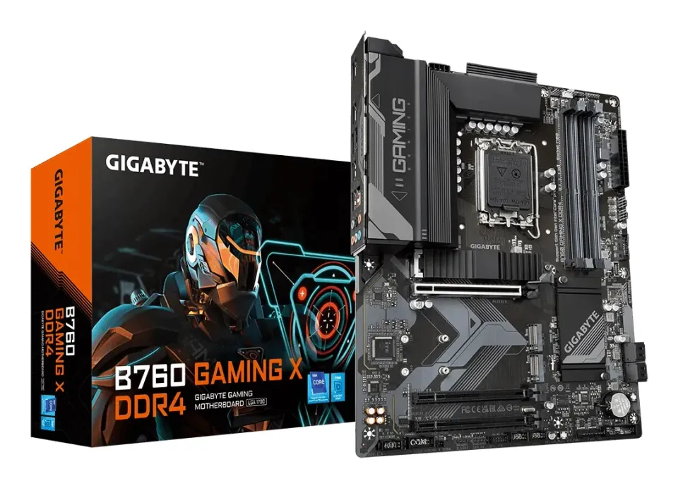 GIGABYTE MB Sc LGA1700 B760 GAMING X DDR4, 4xDDR4, 1xDP, 1xHDMI