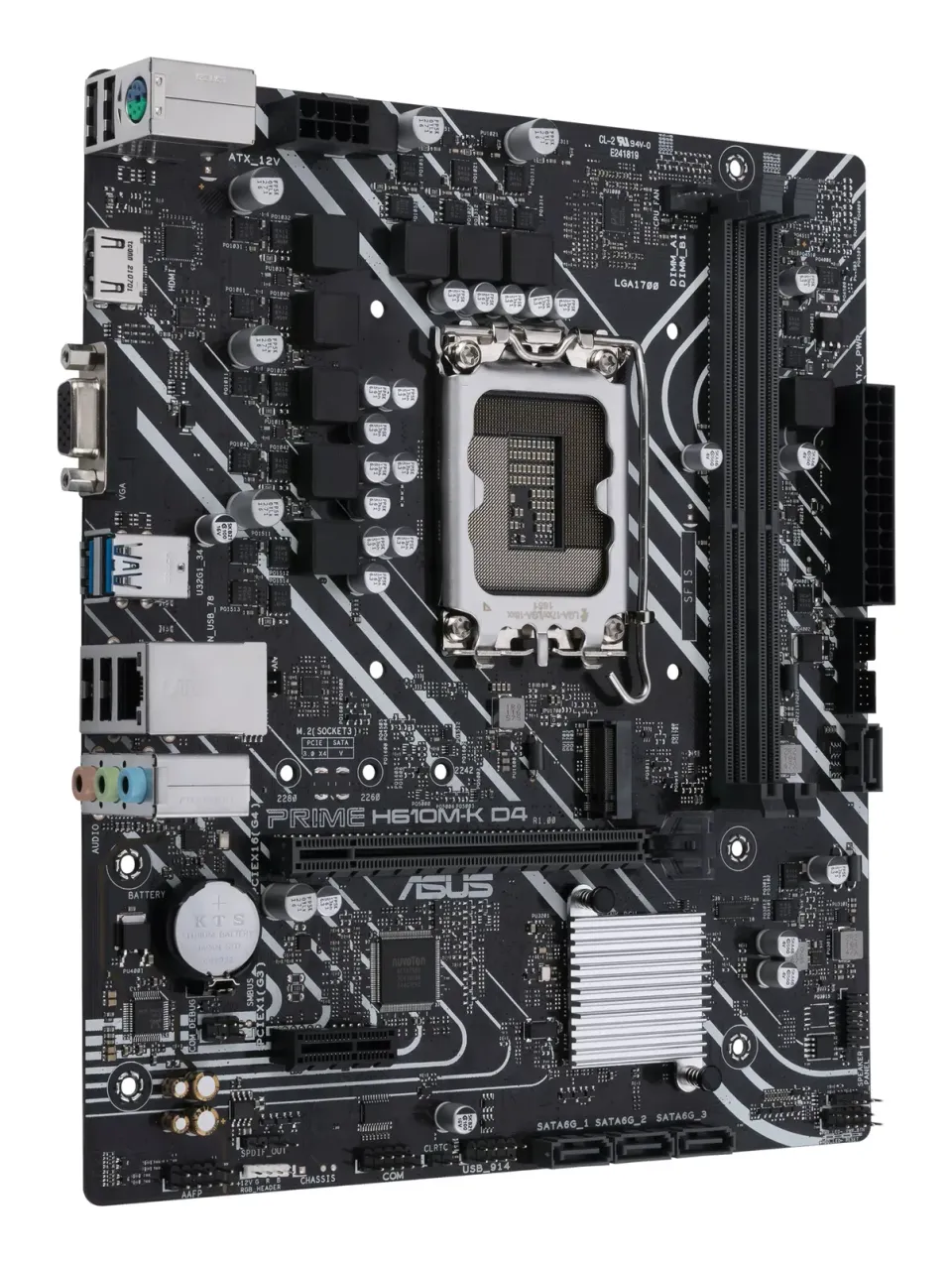 ASUS MB Sc LGA1700 PRIME H610M-K DDR4, Intel H610, 2xDDR4, 1xHDMI, 1xVGA, mATX