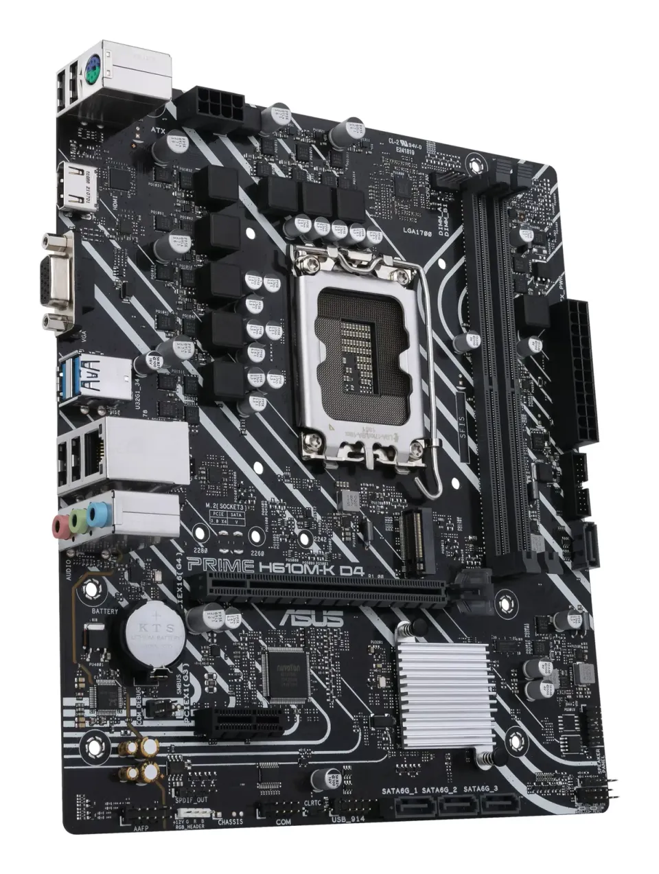 ASUS MB Sc LGA1700 PRIME H610M-K DDR4, Intel H610, 2xDDR4, 1xHDMI, 1xVGA, mATX