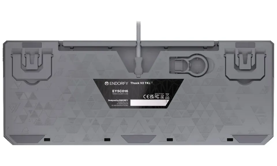 Endorfy Thock V2 TKL Klávesnice, herní, drátová, mechanická, Endorfy Red,CZ/SK l