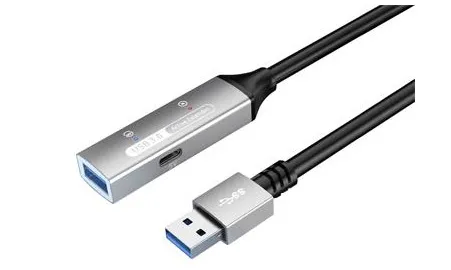 PremiumCord USB 3.2 repeater a prodlužovací kabel Male-Female, 5Gbps Aluminium 2