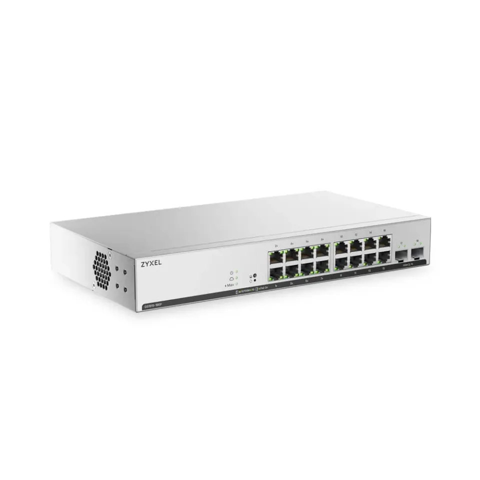 ZYXEL GS1915-18EPv2, 18 Port, 8x GbE, 8x GbE PoE